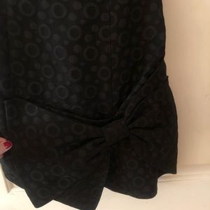 Black strapless BCBG Cocktail dress